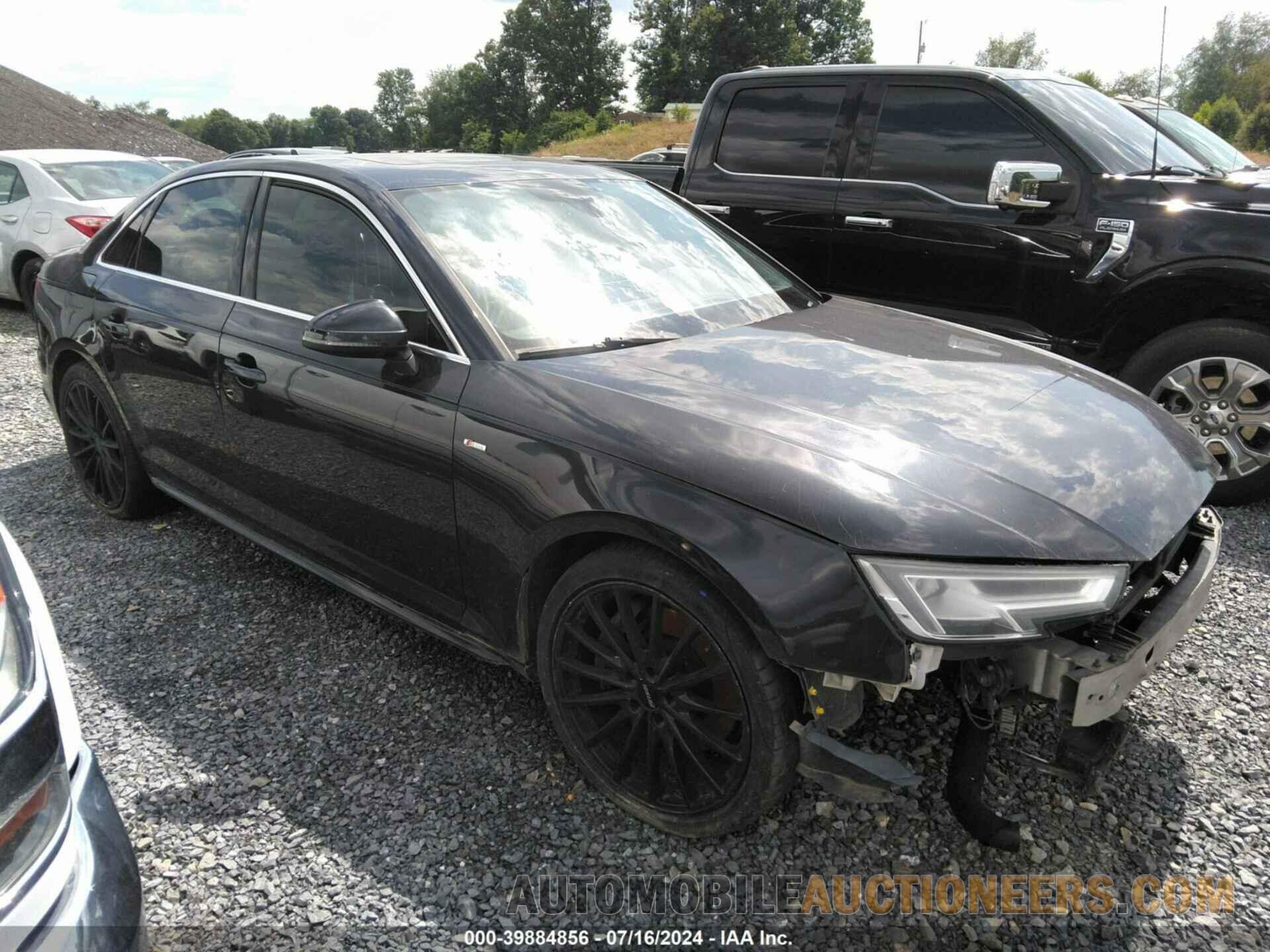 WAUENAF45HN028864 AUDI A4 2017