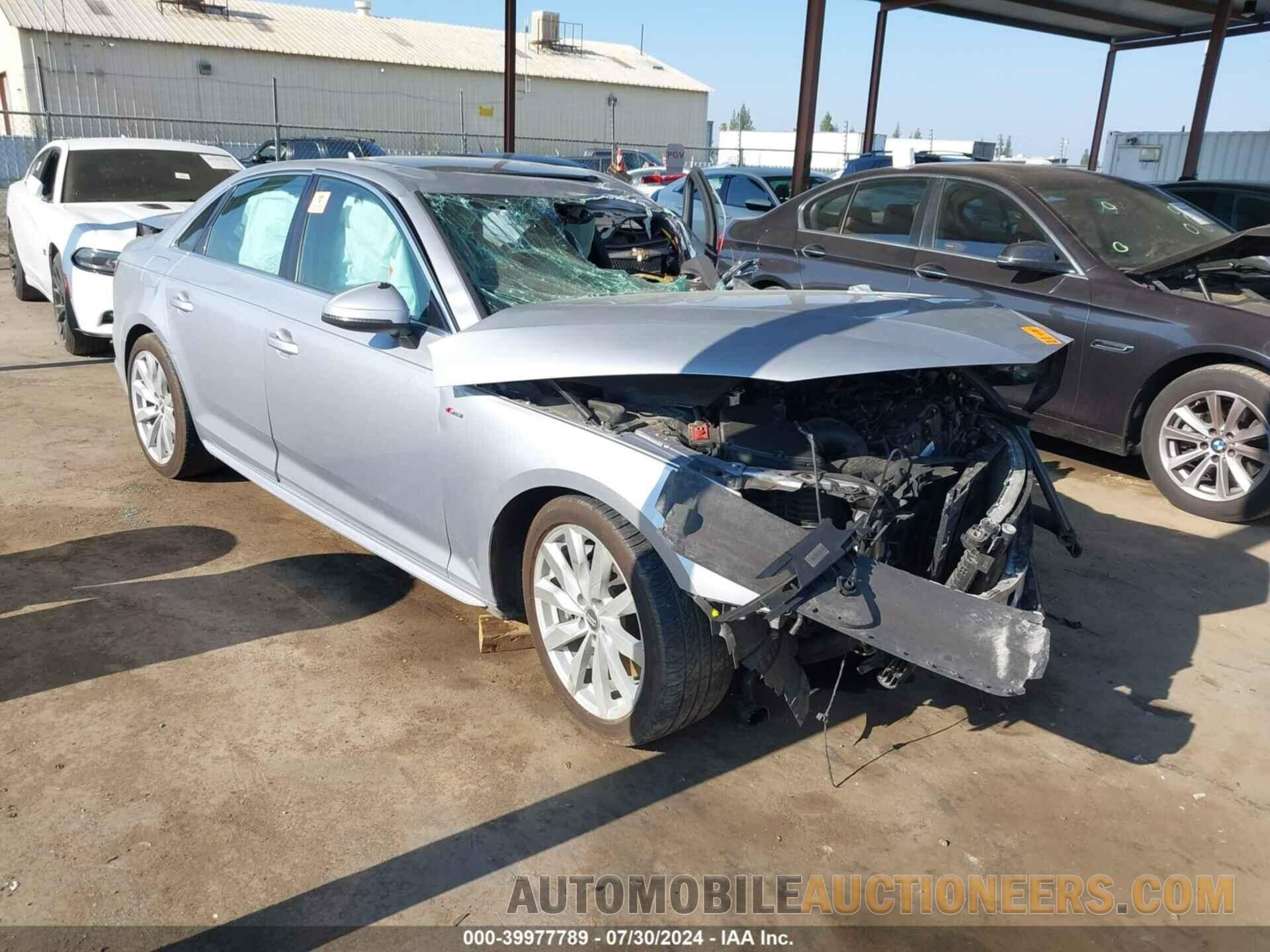 WAUENAF45HN031490 AUDI A4 2017