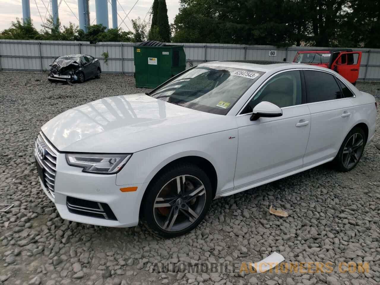 WAUENAF45HN034647 AUDI A4 2017