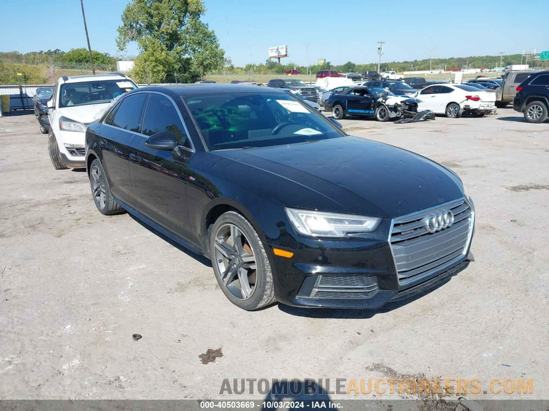 WAUENAF45HN035197 AUDI A4 2017