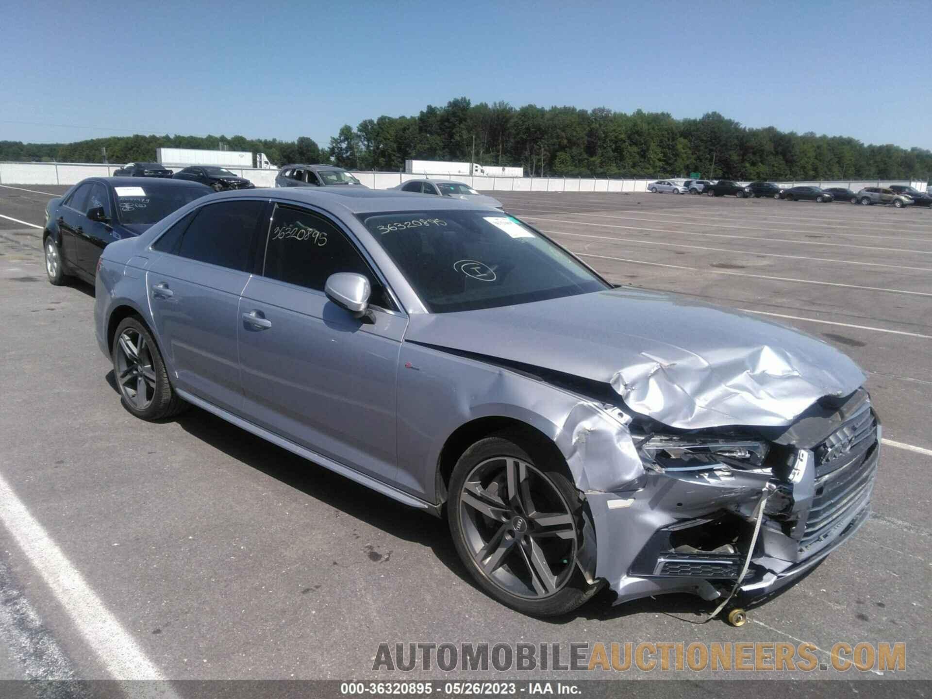 WAUENAF45HN045986 AUDI A4 2017