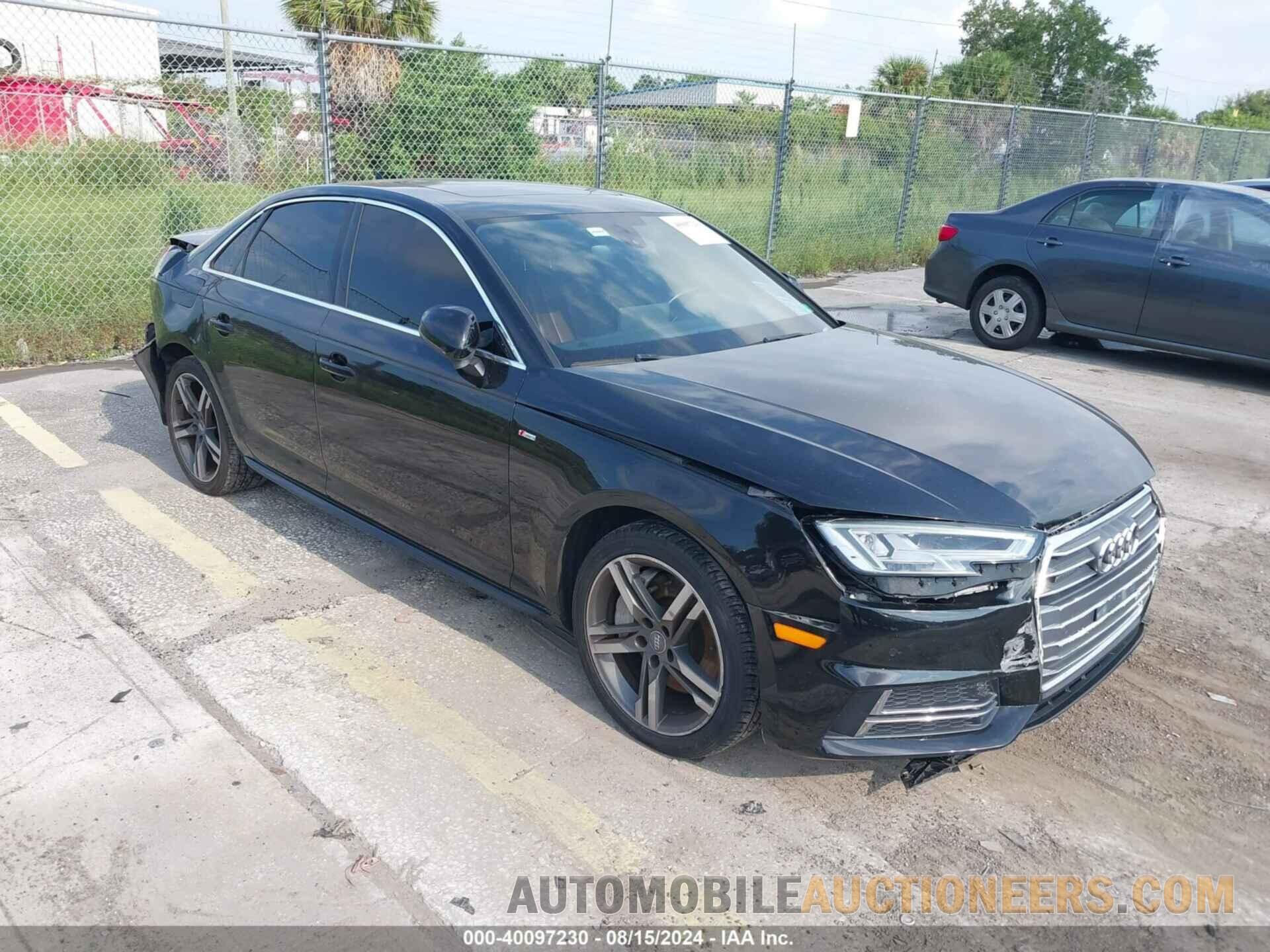 WAUENAF45HN048483 AUDI A4 2017