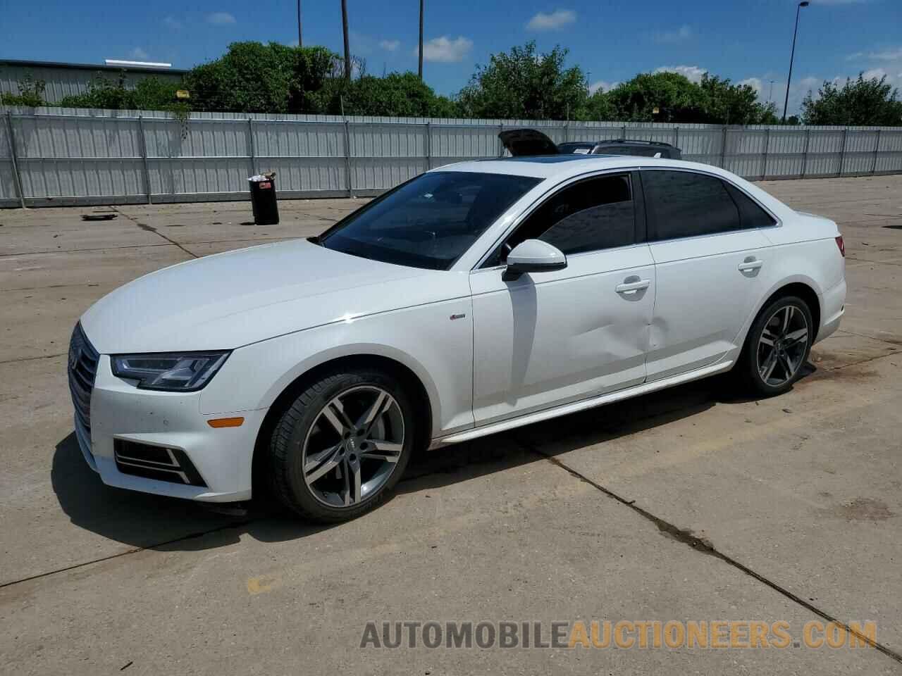 WAUENAF45HN071763 AUDI A4 2017