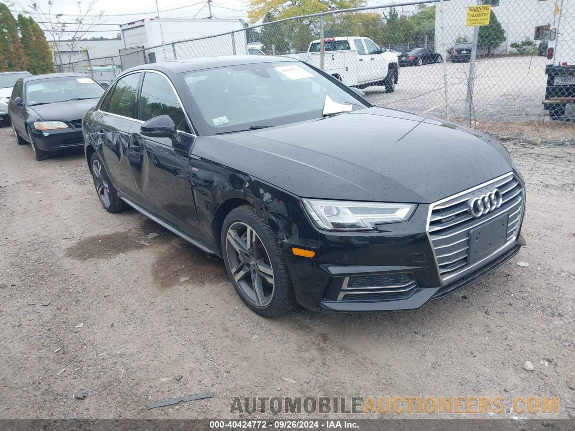 WAUENAF45JA026268 AUDI A4 2018