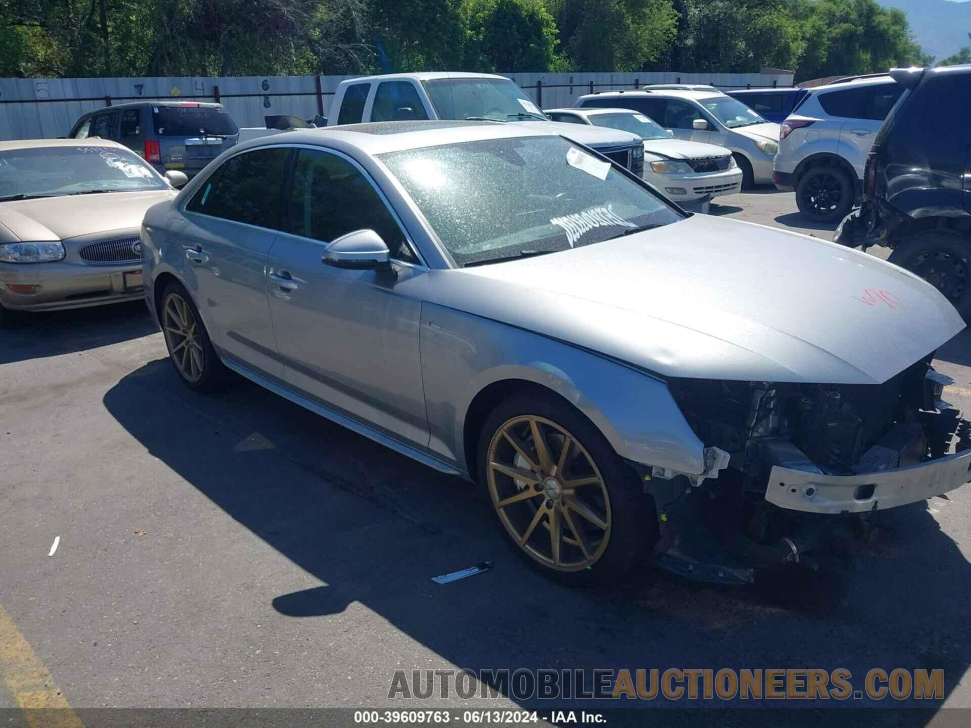 WAUENAF45JA033849 AUDI A4 2018