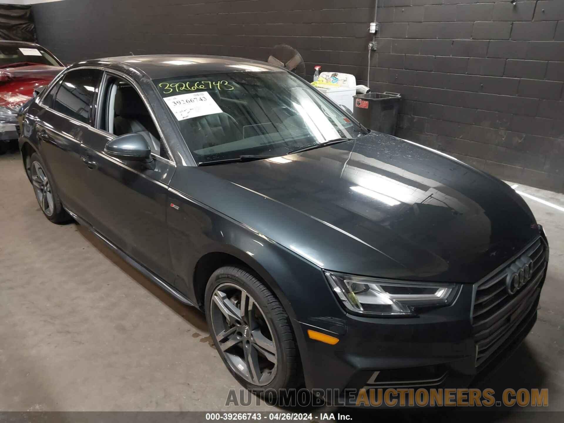 WAUENAF45JA062526 AUDI A4 2018