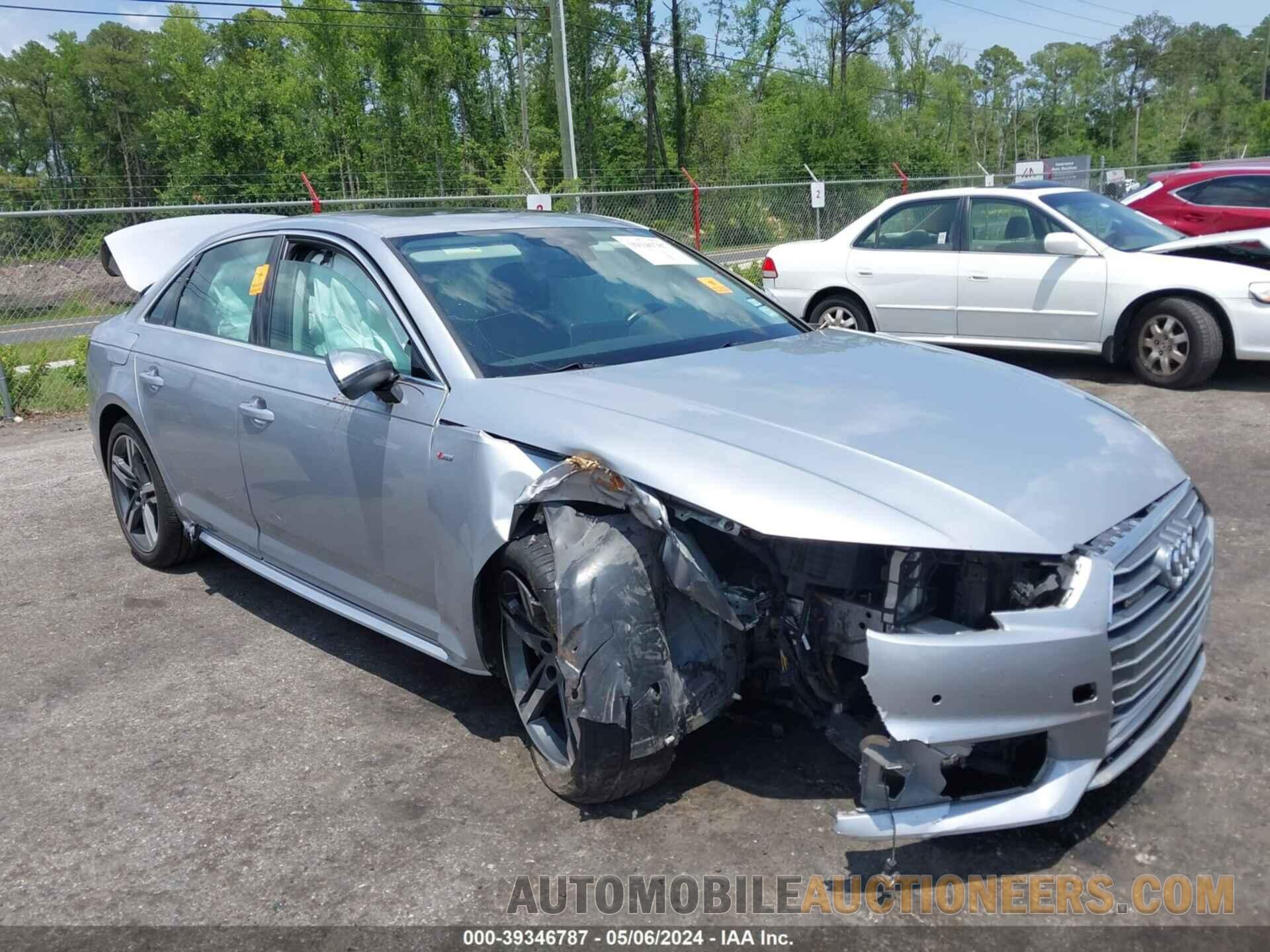 WAUENAF45JA079701 AUDI A4 2018