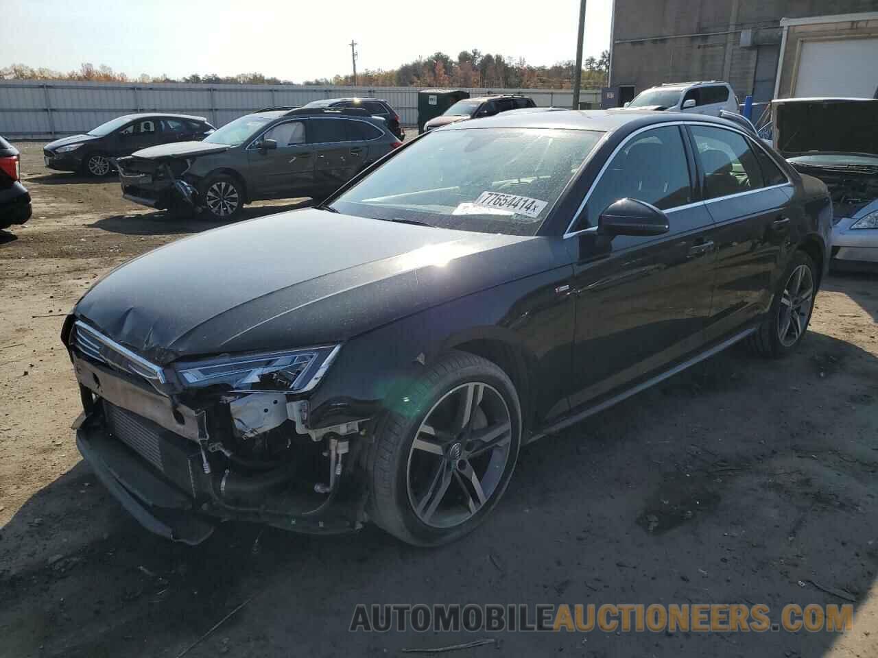 WAUENAF45JA136849 AUDI A4 2018