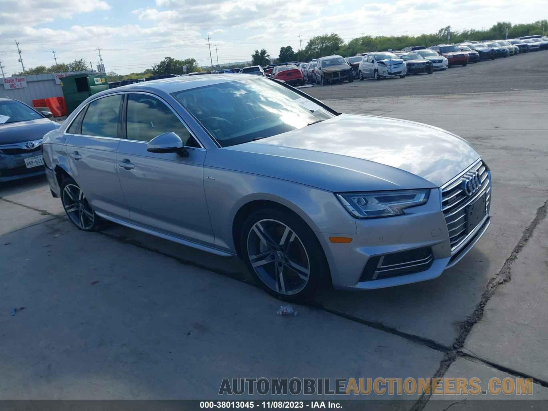 WAUENAF45JA161234 AUDI A4 2018