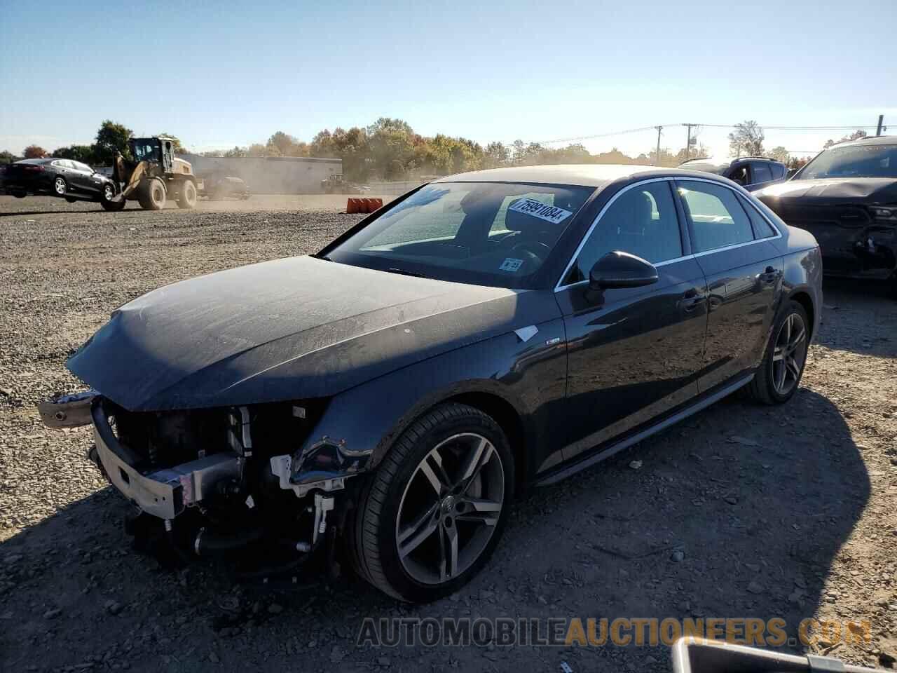 WAUENAF45JA204034 AUDI A4 2018