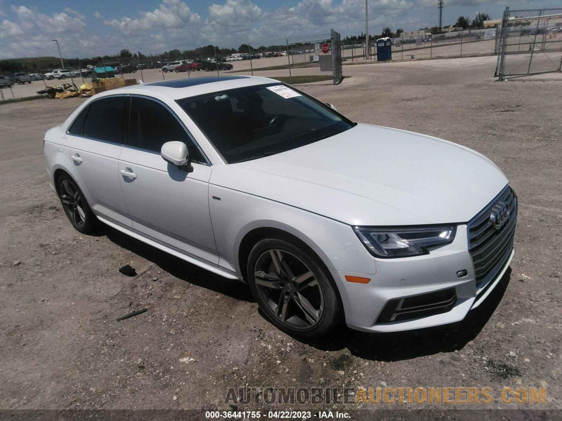 WAUENAF45JA204485 AUDI A4 2018