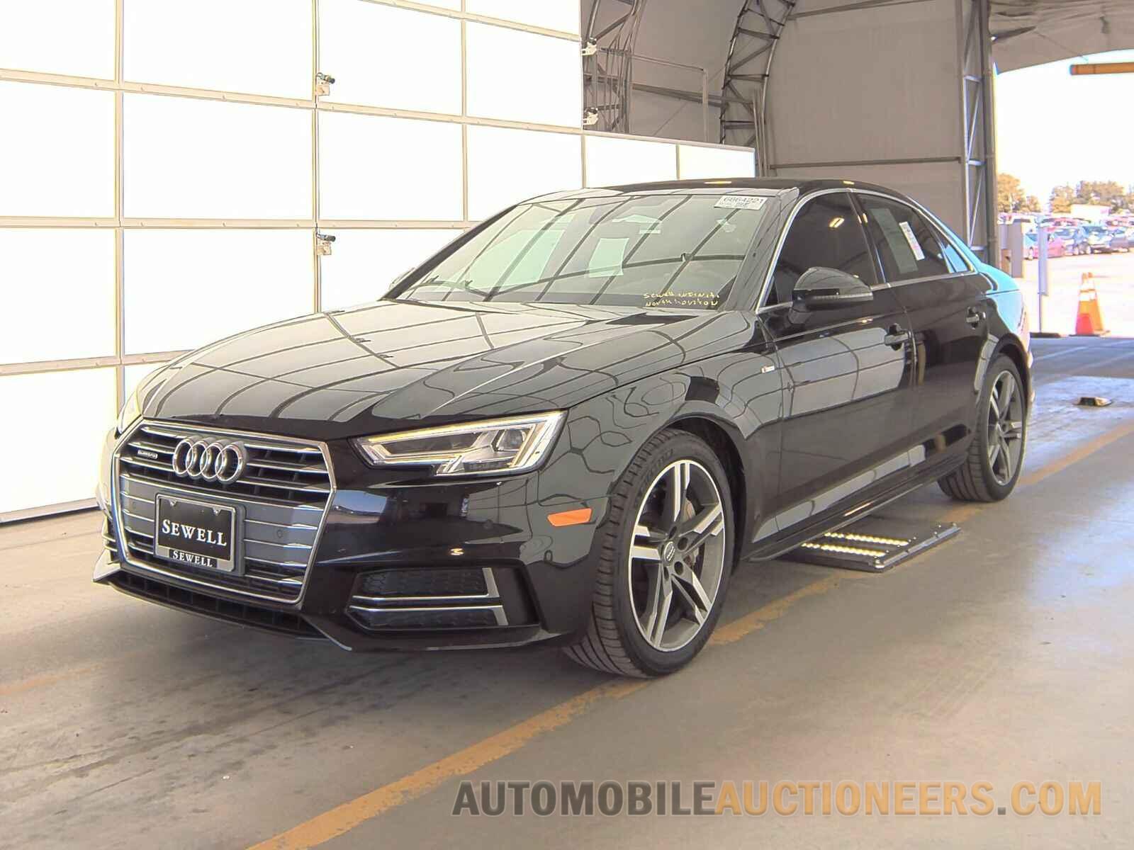 WAUENAF45JA217088 Audi A4 Sedan 2018