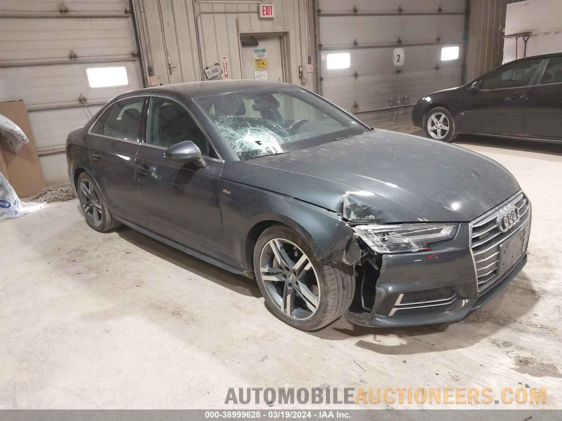 WAUENAF45JN000262 AUDI A4 2018