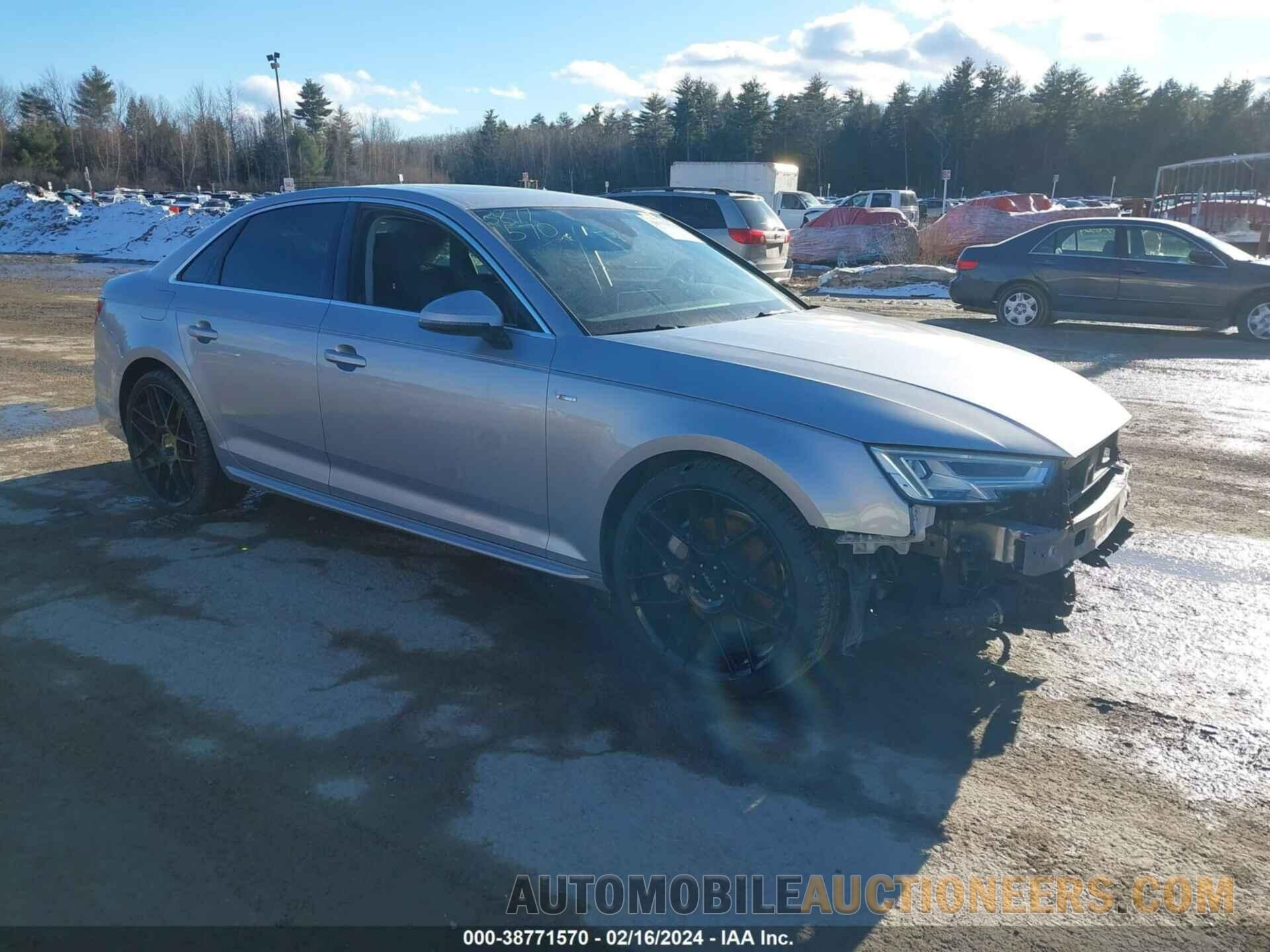 WAUENAF45KA006295 AUDI A4 2019