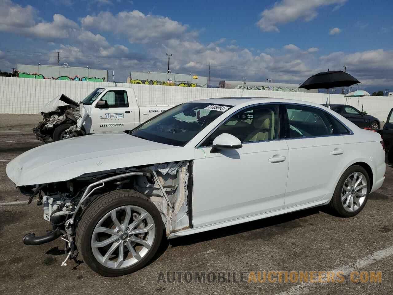 WAUENAF45KA009228 AUDI A4 2019