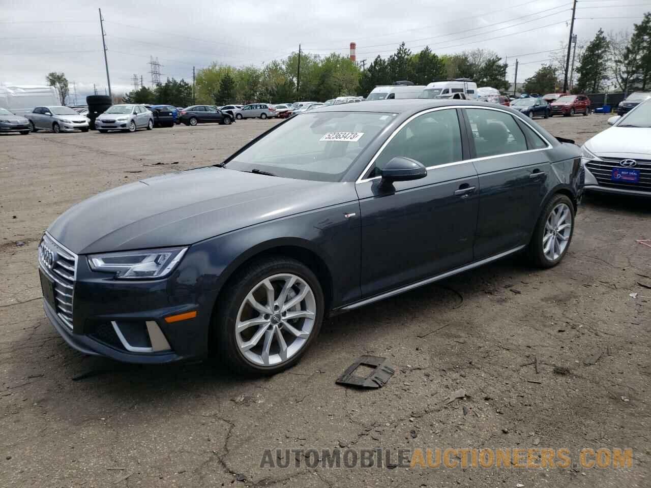 WAUENAF45KA029849 AUDI A4 2019