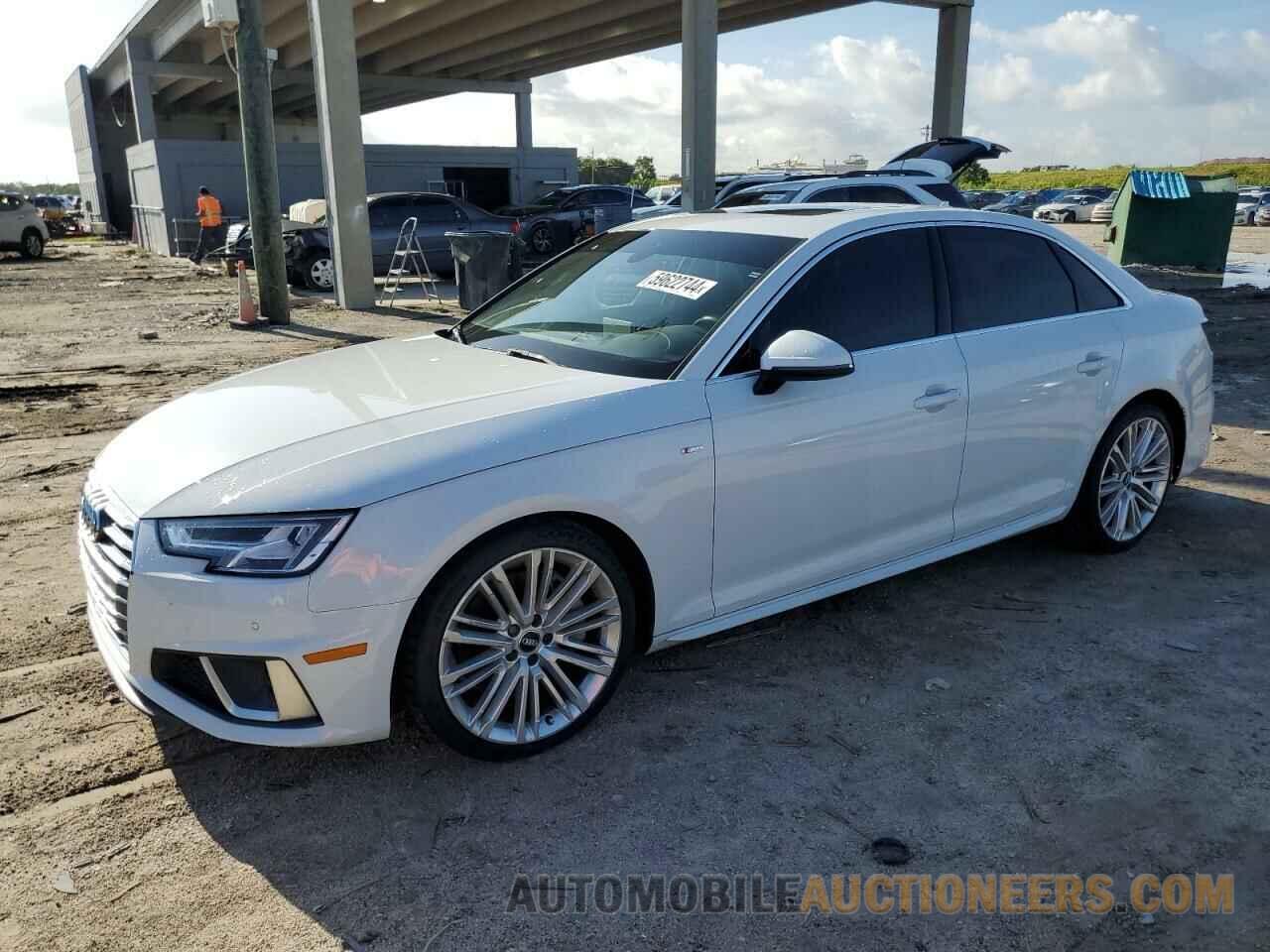 WAUENAF45KA035425 AUDI A4 2019