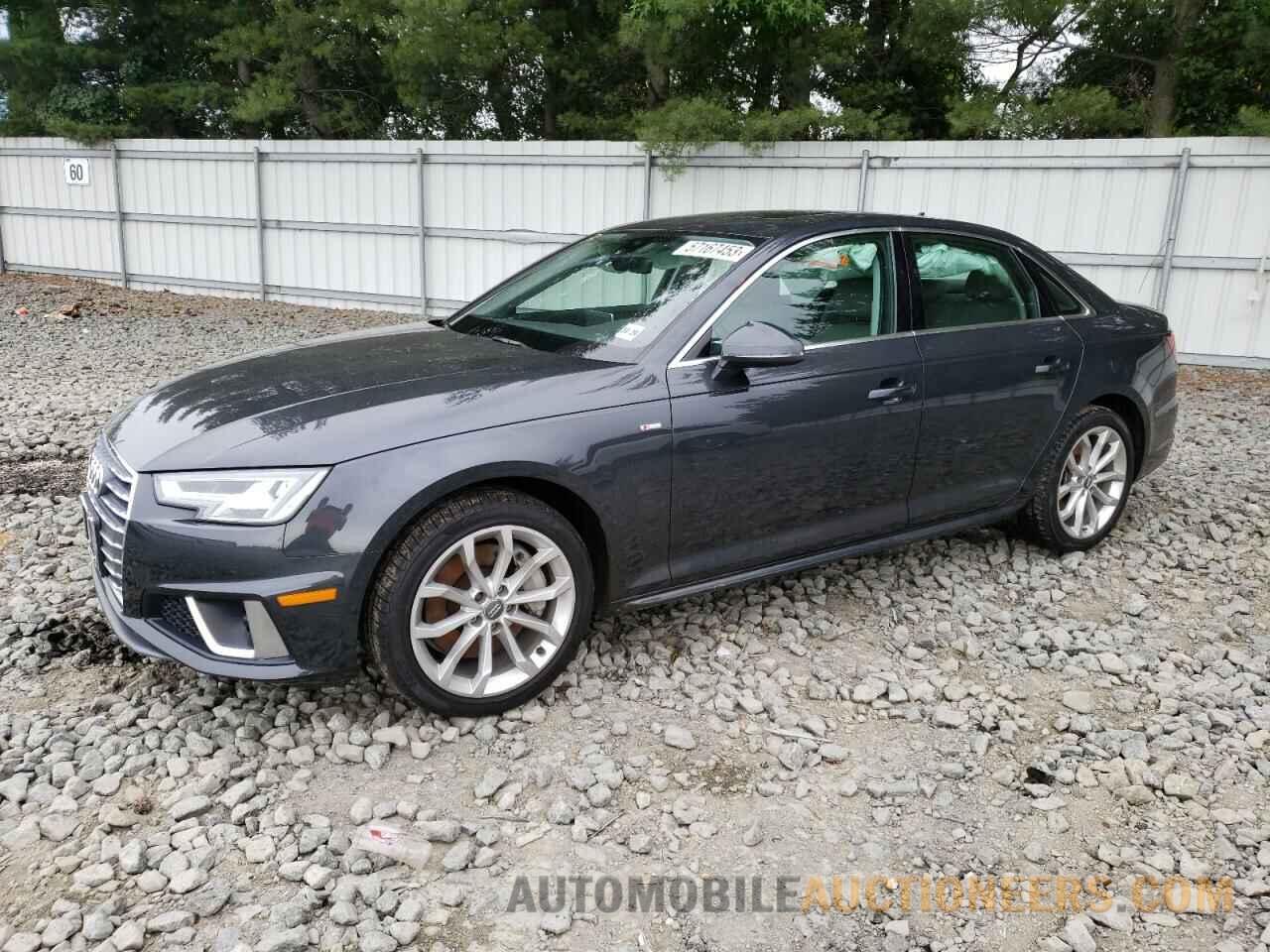 WAUENAF45KA057876 AUDI A4 2019