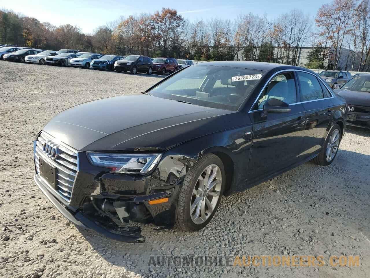 WAUENAF45KA108003 AUDI A4 2019