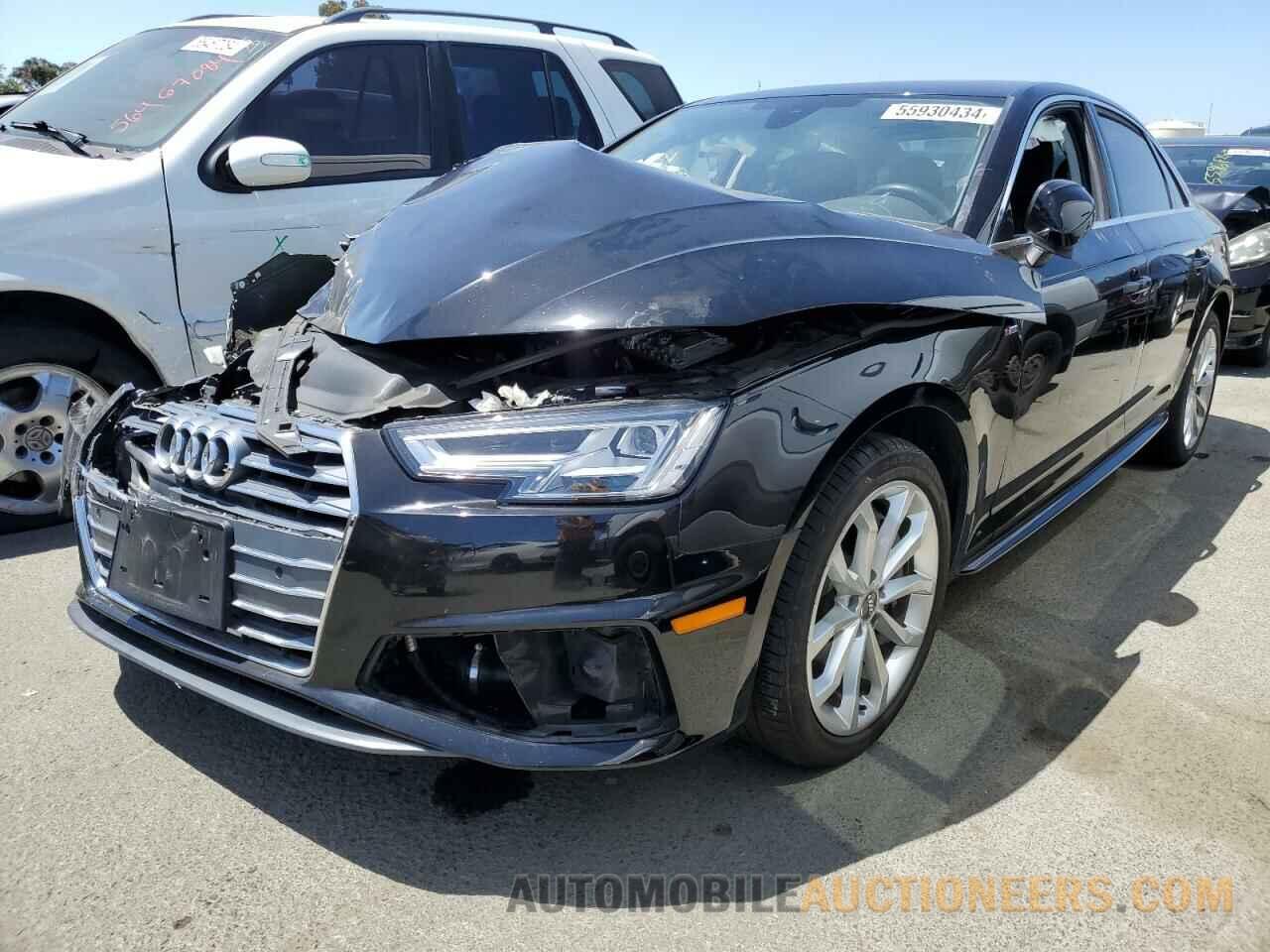 WAUENAF45KA117722 AUDI A4 2019