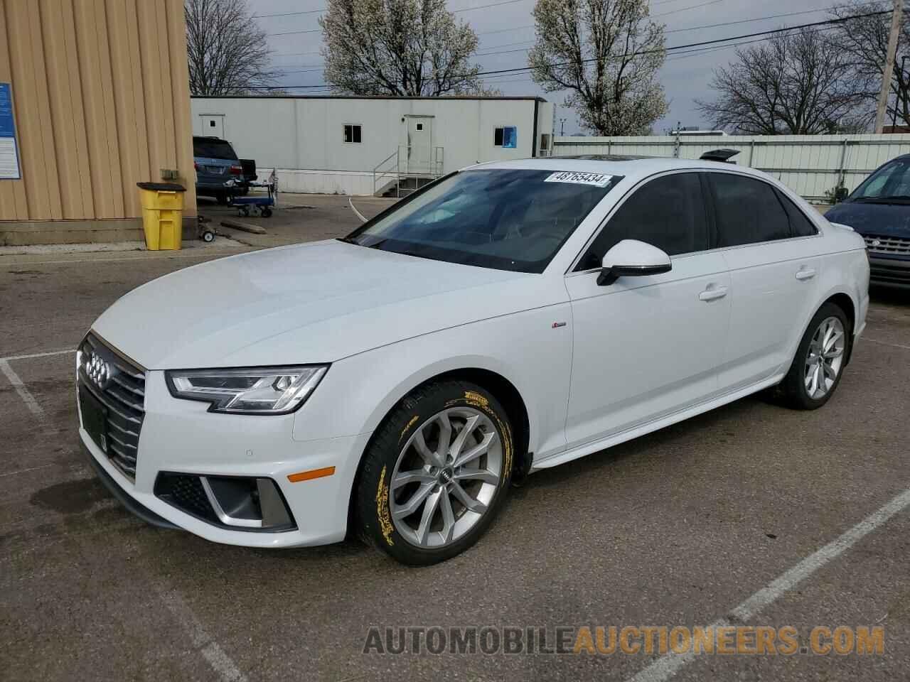 WAUENAF45KN002756 AUDI A4 2019