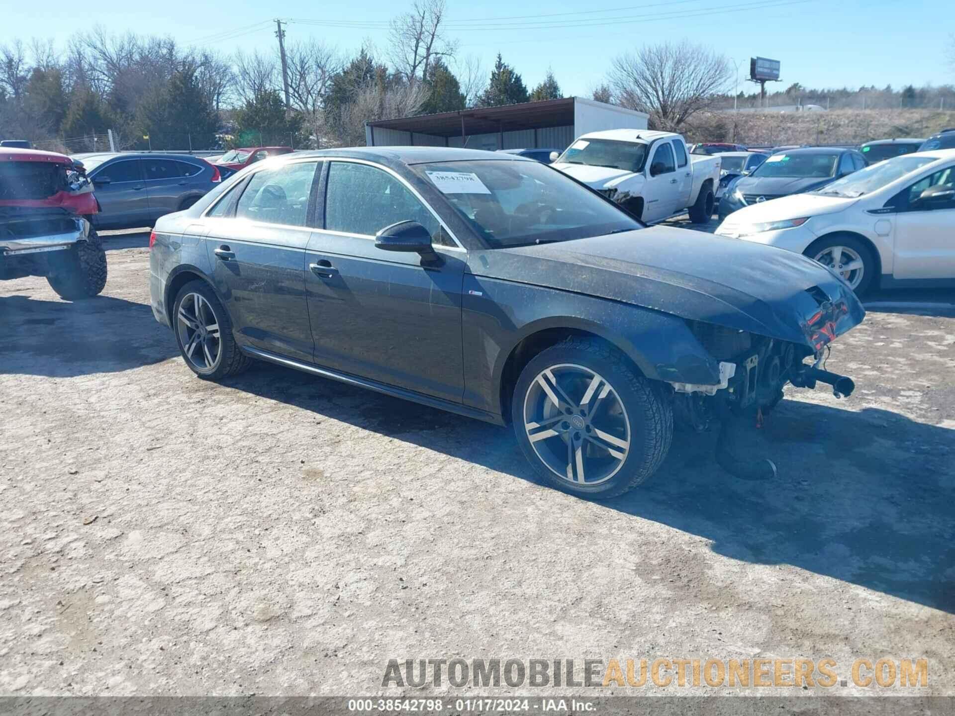 WAUENAF46HA168011 AUDI A4 2017