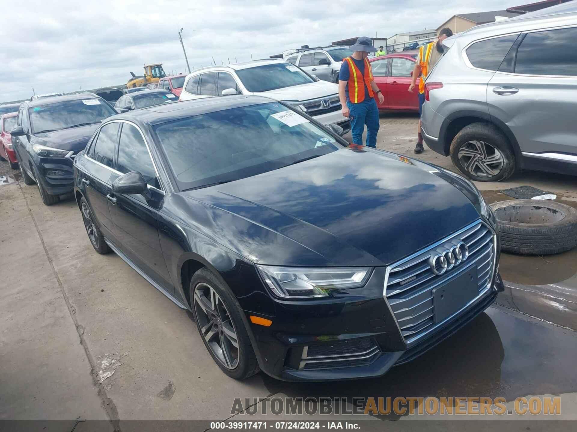 WAUENAF46HN003634 AUDI A4 2017