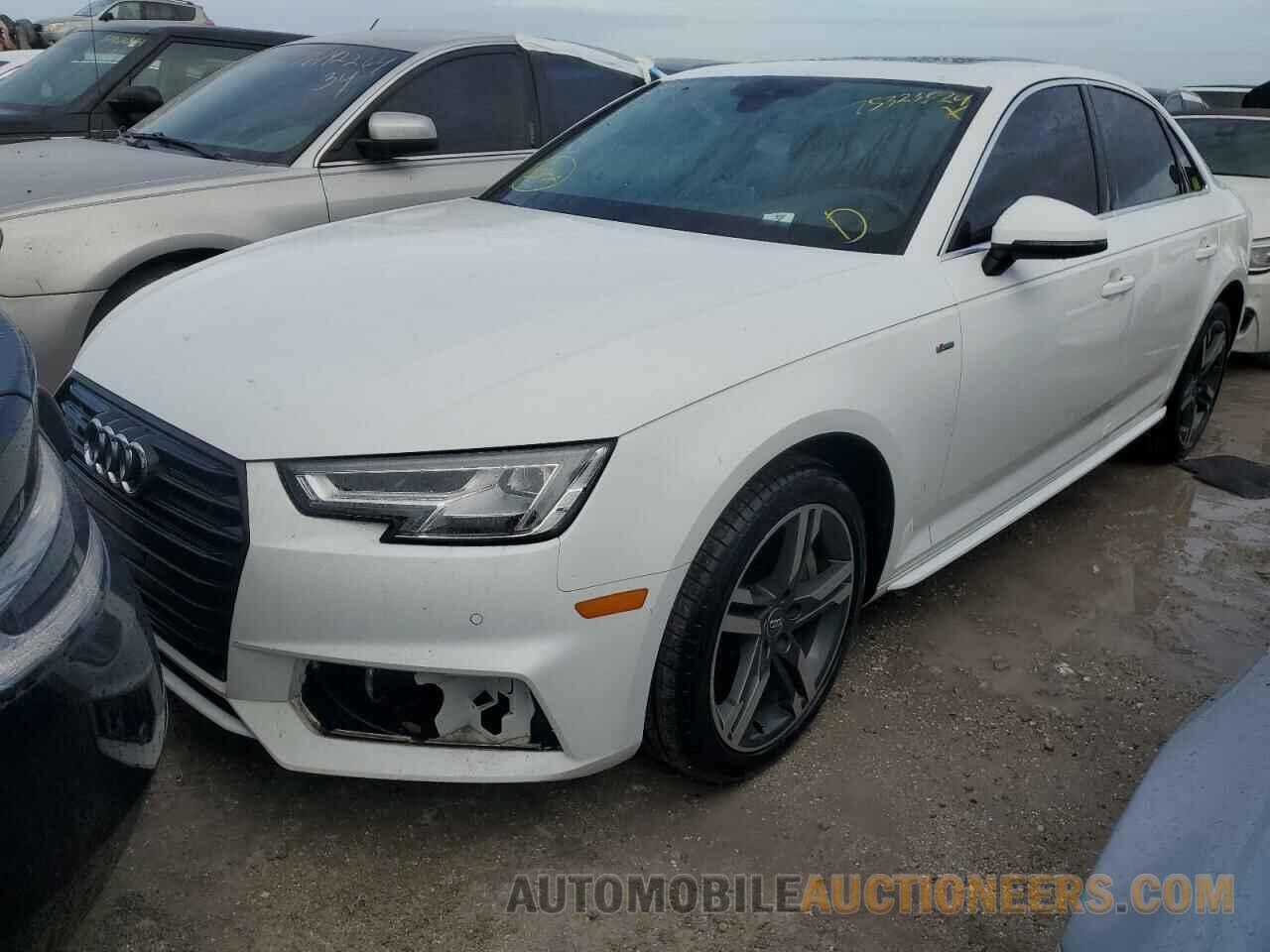 WAUENAF46HN006386 AUDI A4 2017