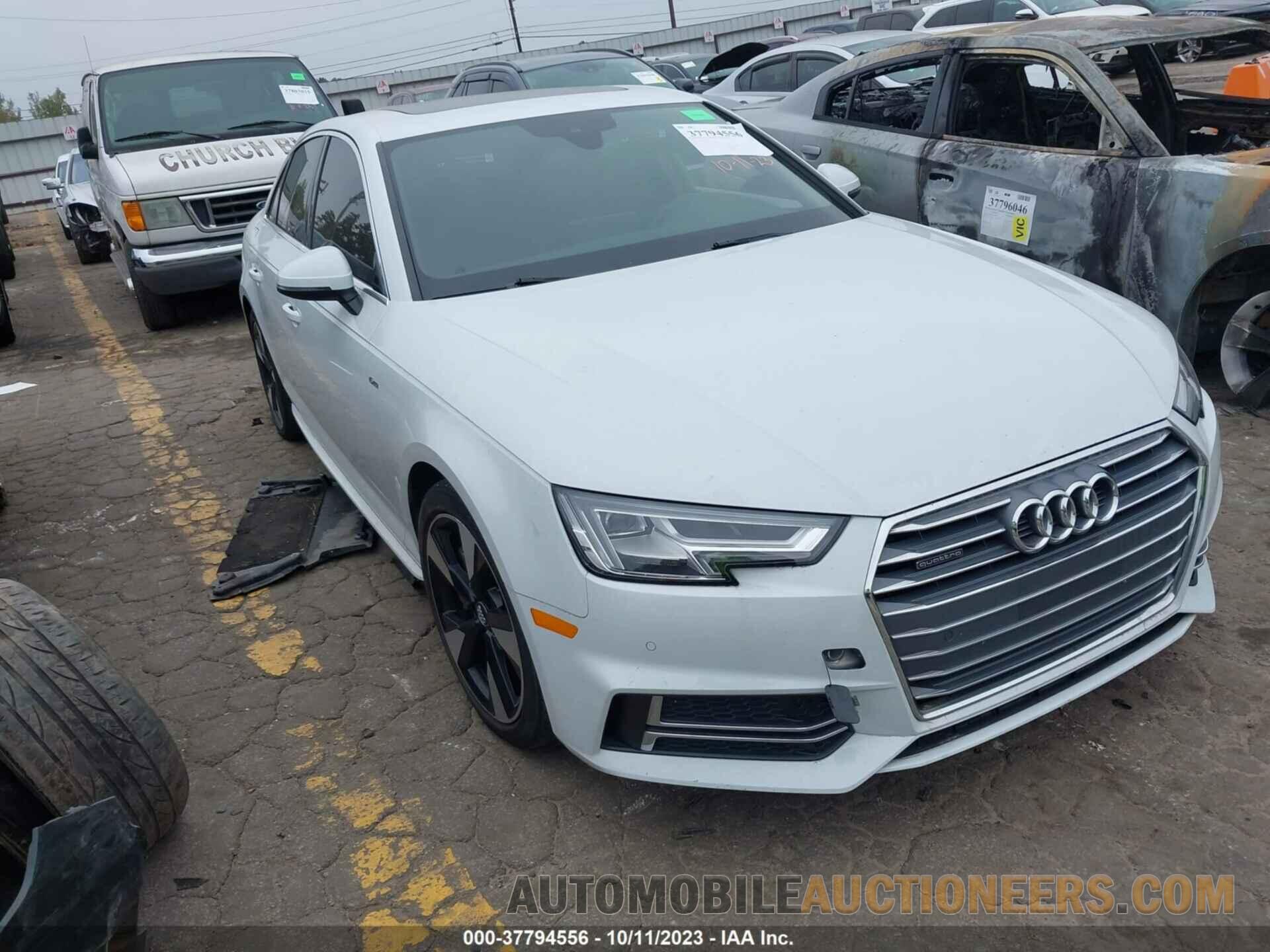 WAUENAF46HN006596 AUDI A4 2017