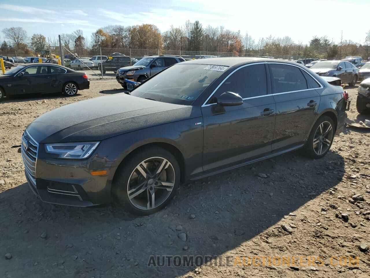 WAUENAF46HN012544 AUDI A4 2017