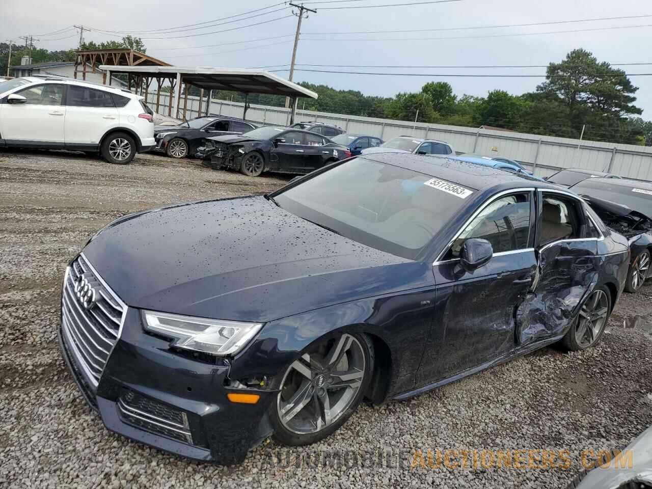 WAUENAF46HN025438 AUDI A4 2017