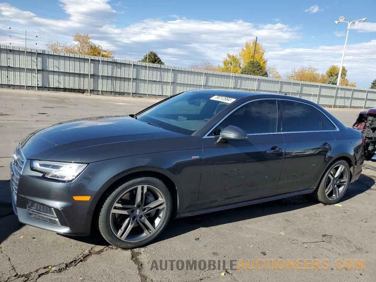 WAUENAF46HN041204 AUDI A4 2017