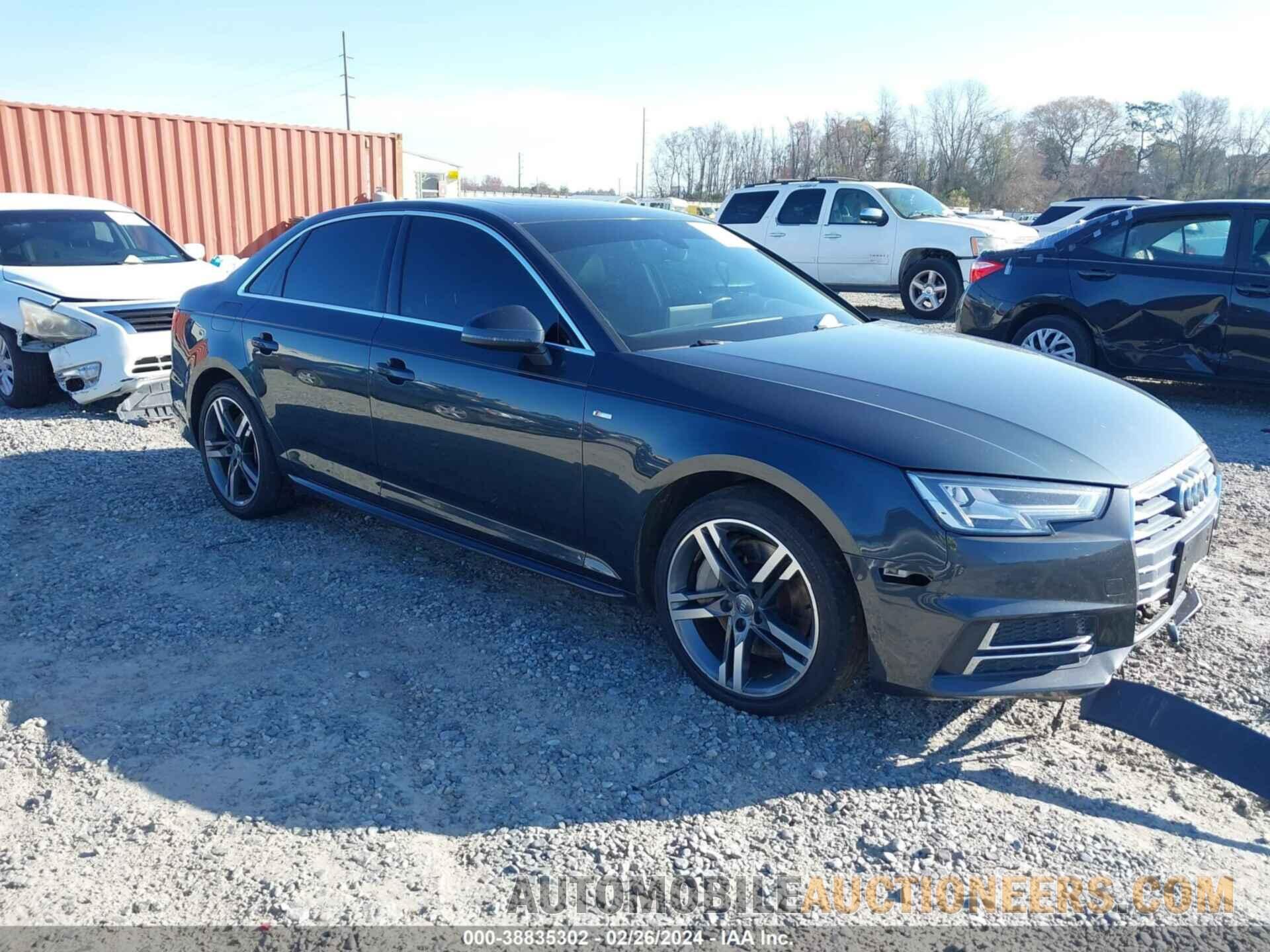 WAUENAF46HN046810 AUDI A4 2017