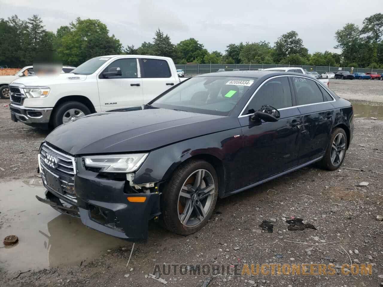 WAUENAF46HN047827 AUDI A4 2017