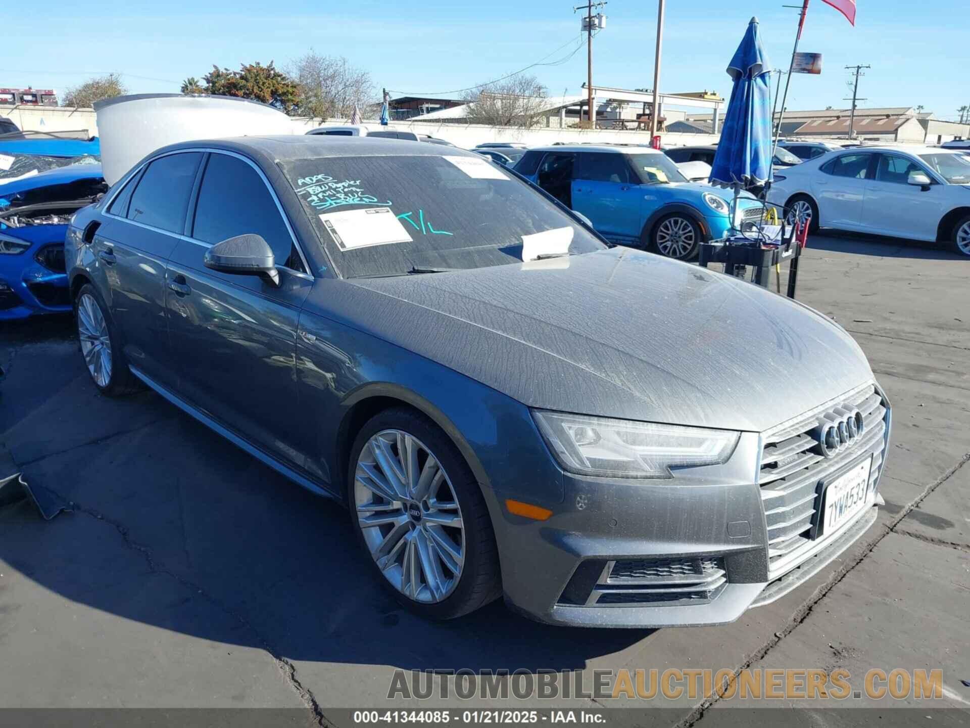 WAUENAF46HN067396 AUDI A4 2017