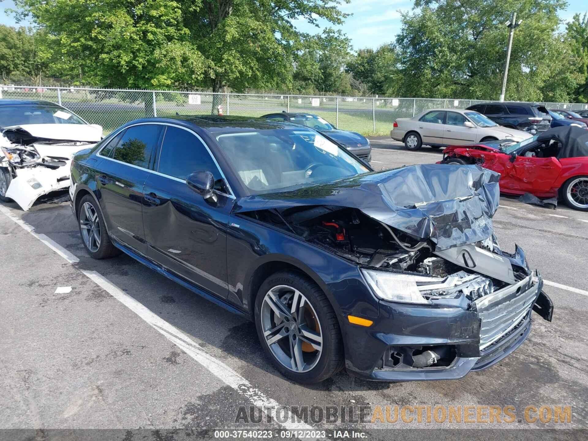 WAUENAF46HN068984 AUDI A4 2017