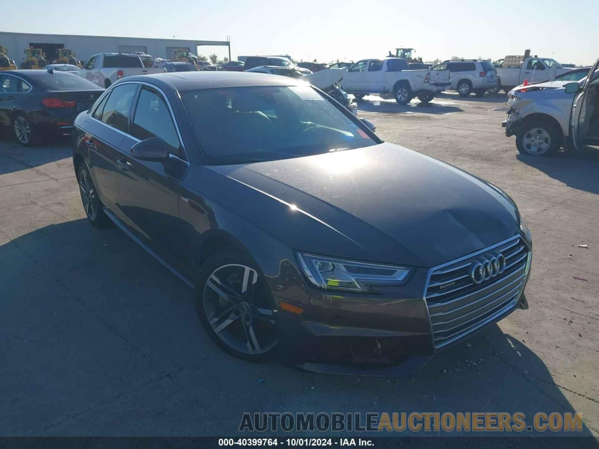 WAUENAF46HN071464 AUDI A4 2017