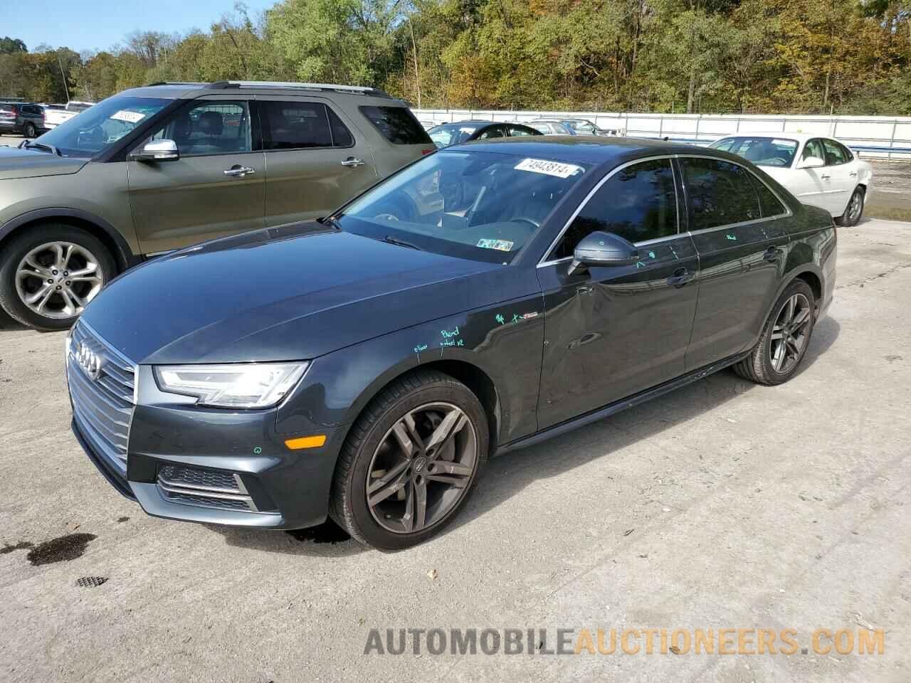 WAUENAF46JA025016 AUDI A4 2018