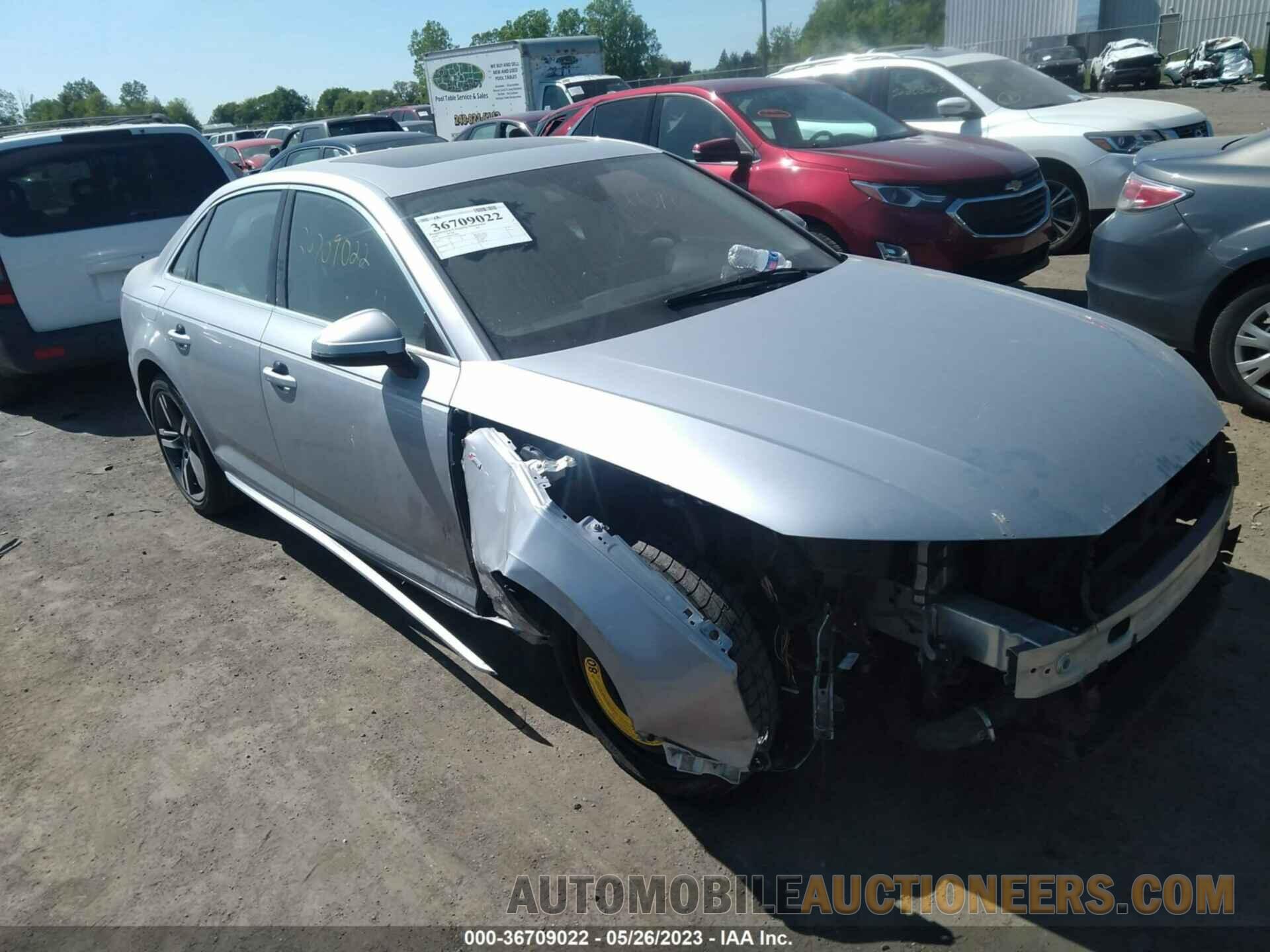 WAUENAF46JA078699 AUDI A4 2018