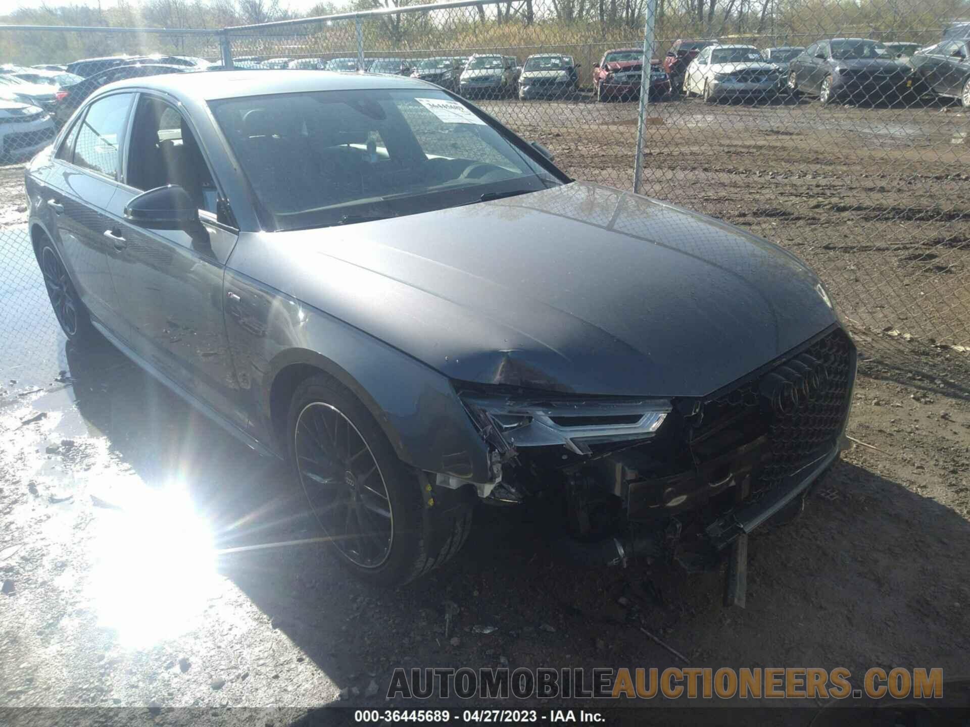 WAUENAF46JA096877 AUDI A4 2018