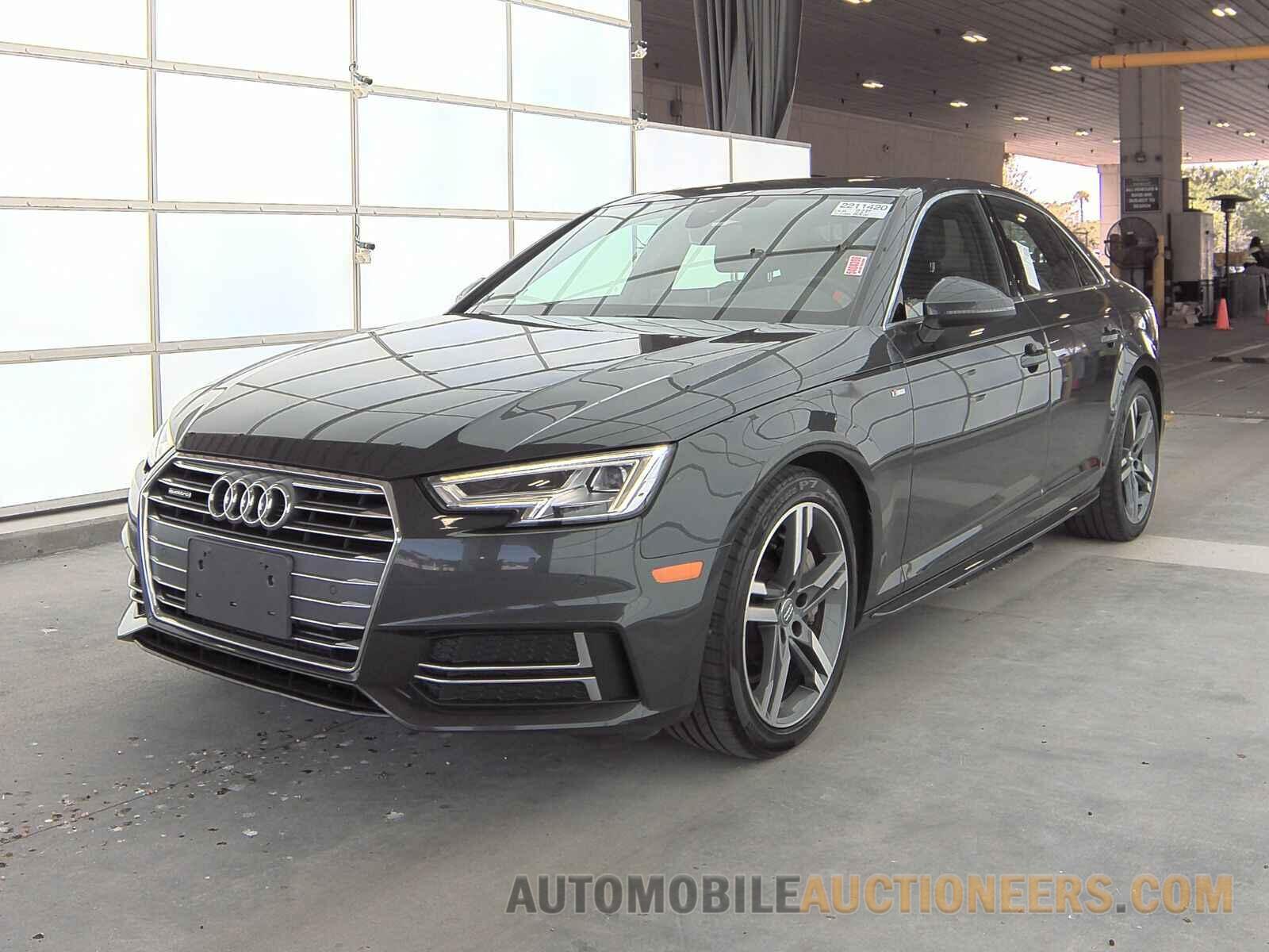 WAUENAF46JA130526 Audi A4 Sedan 2018