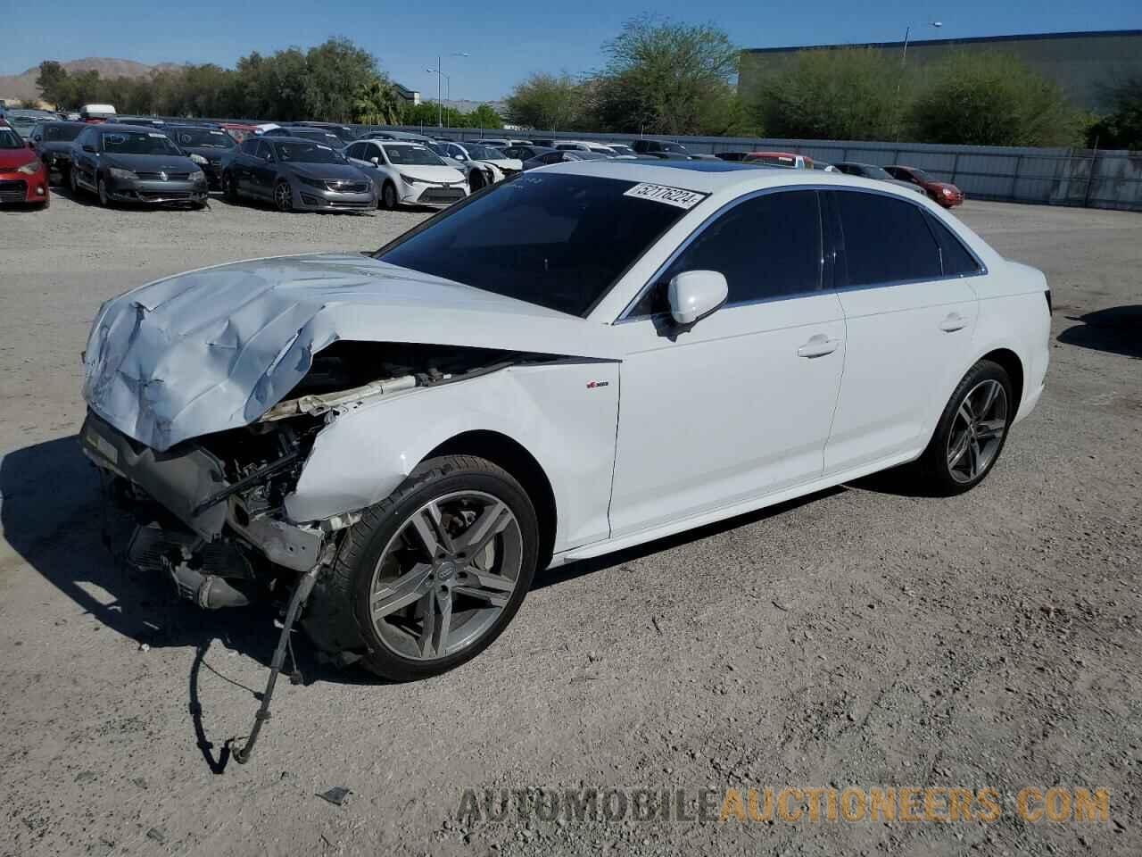 WAUENAF46JA154650 AUDI A4 2018