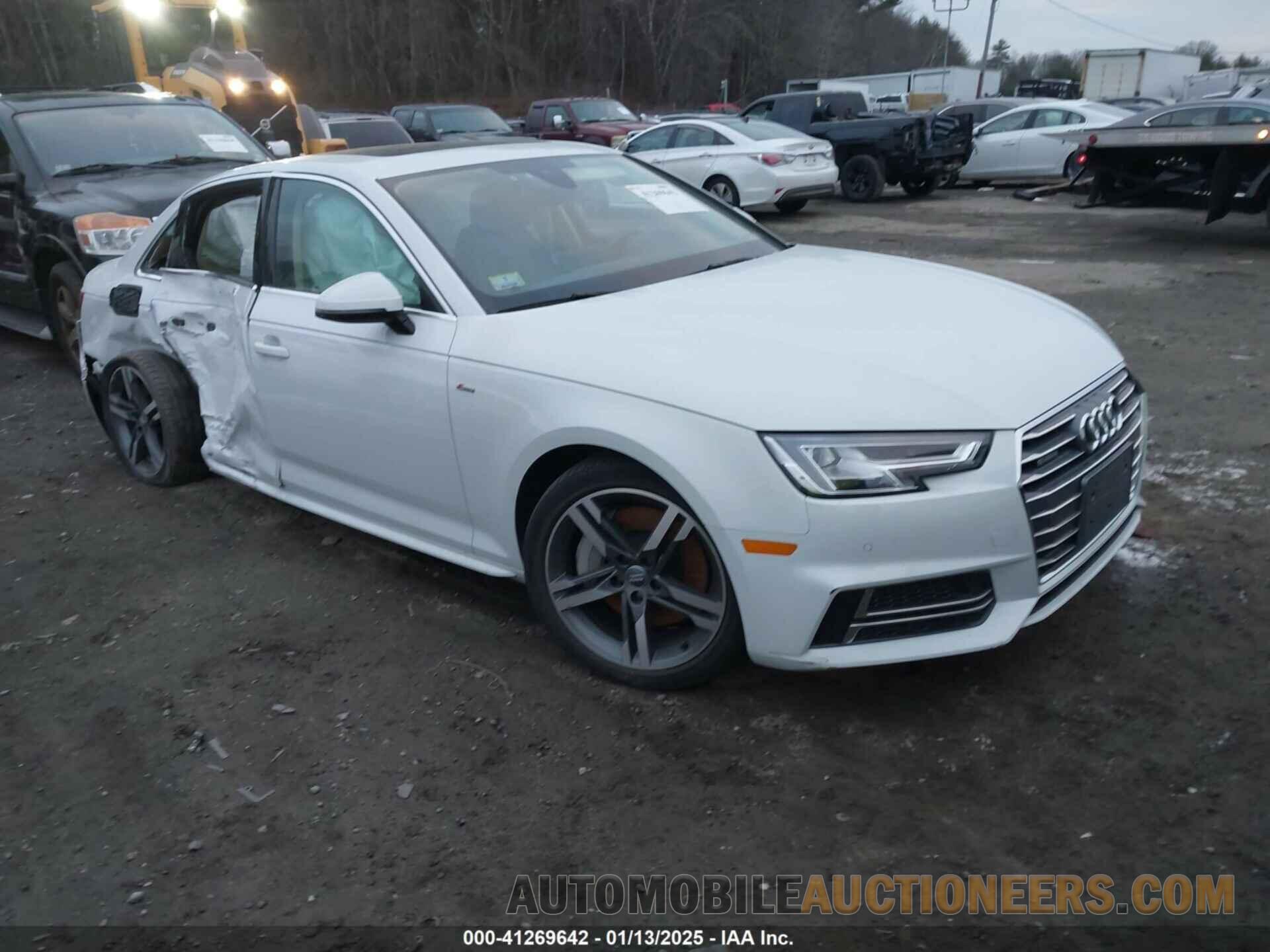 WAUENAF46JA158133 AUDI A4 2018