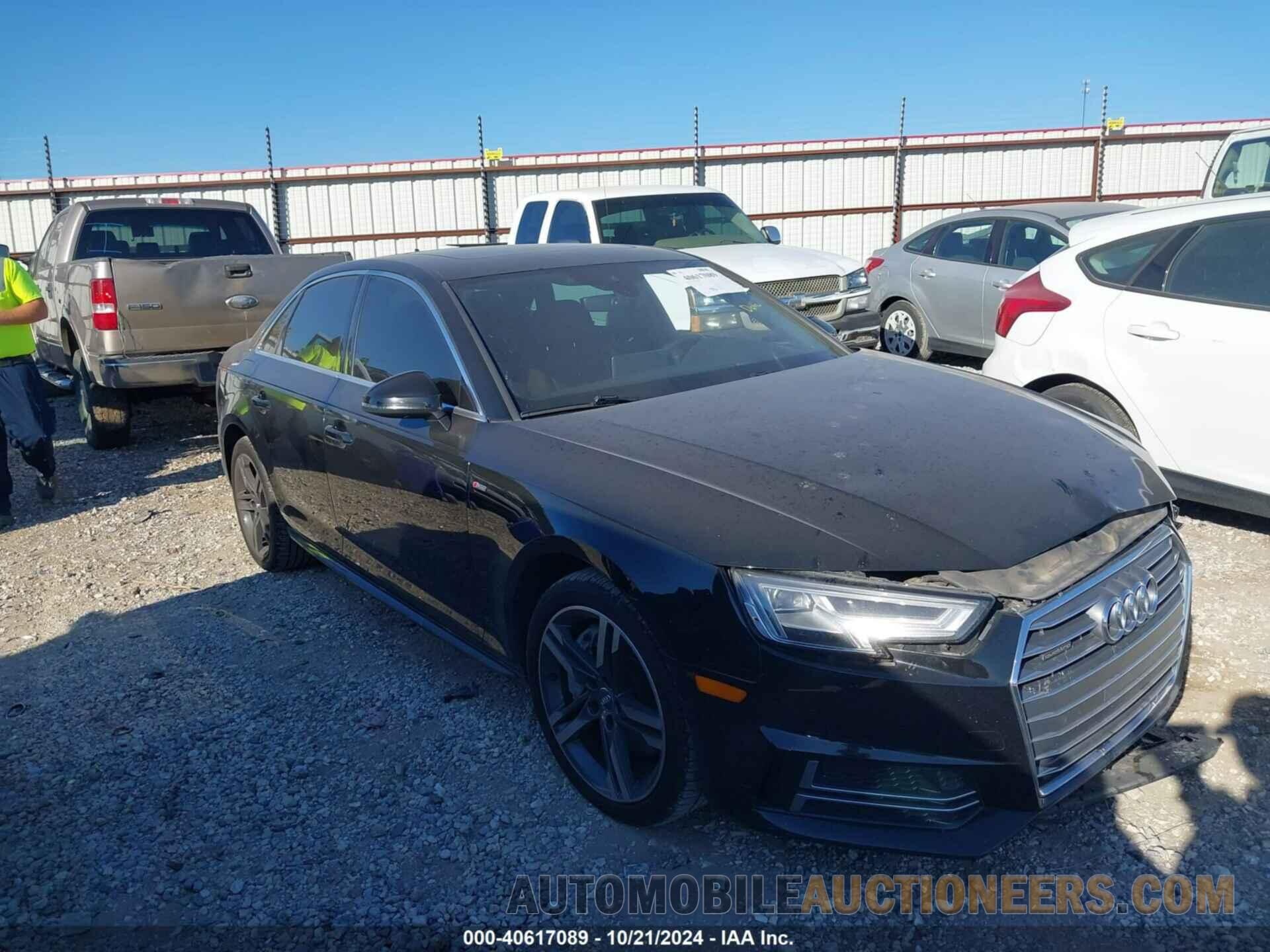 WAUENAF46JN000187 AUDI A4 2018