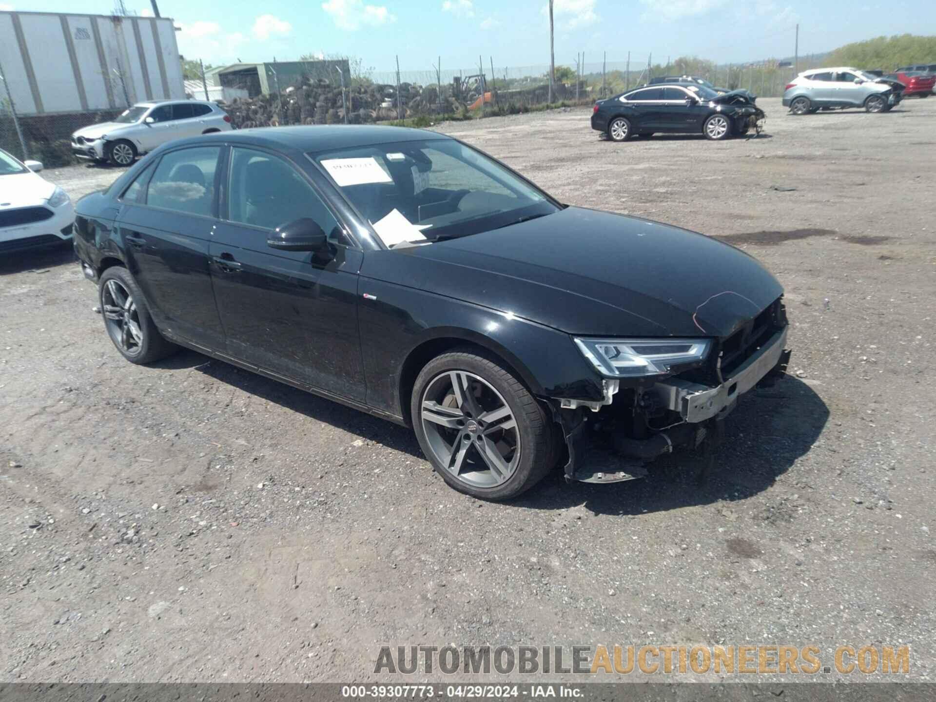 WAUENAF46JN002814 AUDI A4 2018