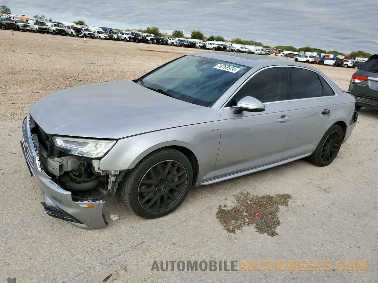 WAUENAF46JN006913 AUDI A4 2018