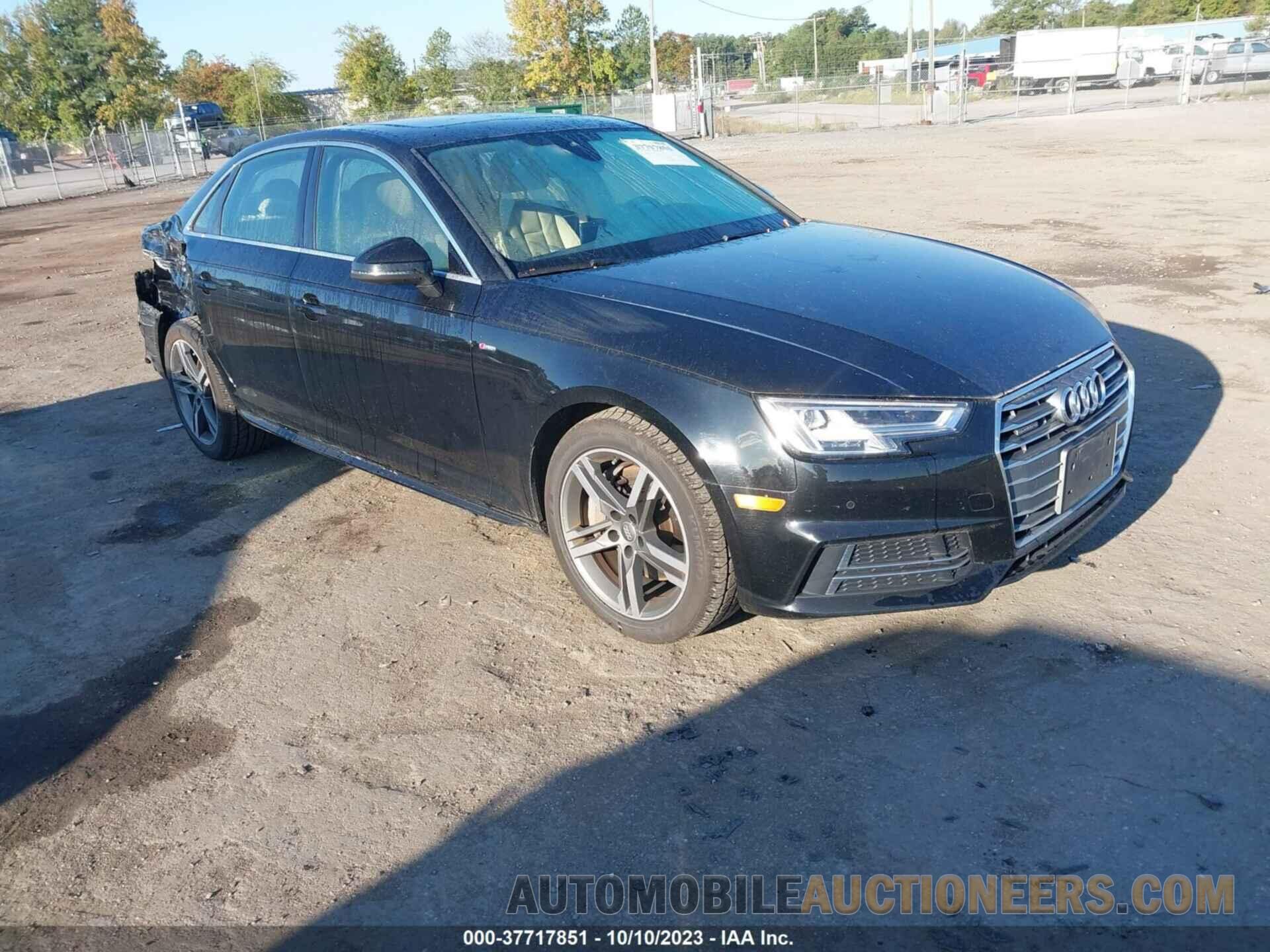 WAUENAF46JN008614 AUDI A4 2018