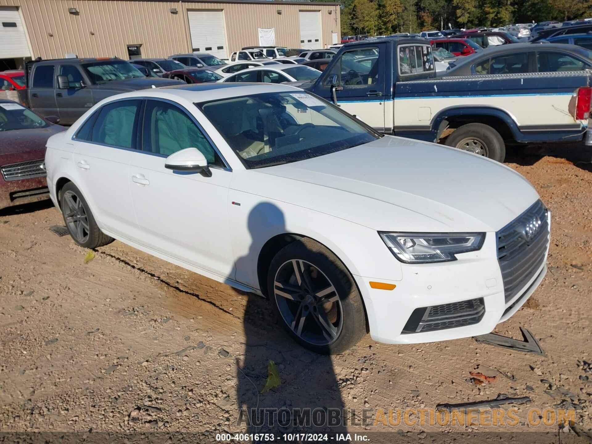 WAUENAF46JN020424 AUDI A4 2018