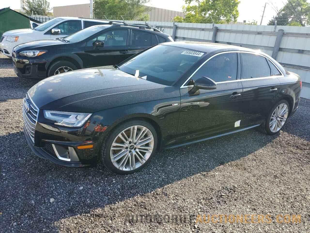 WAUENAF46KA035613 AUDI A4 2019