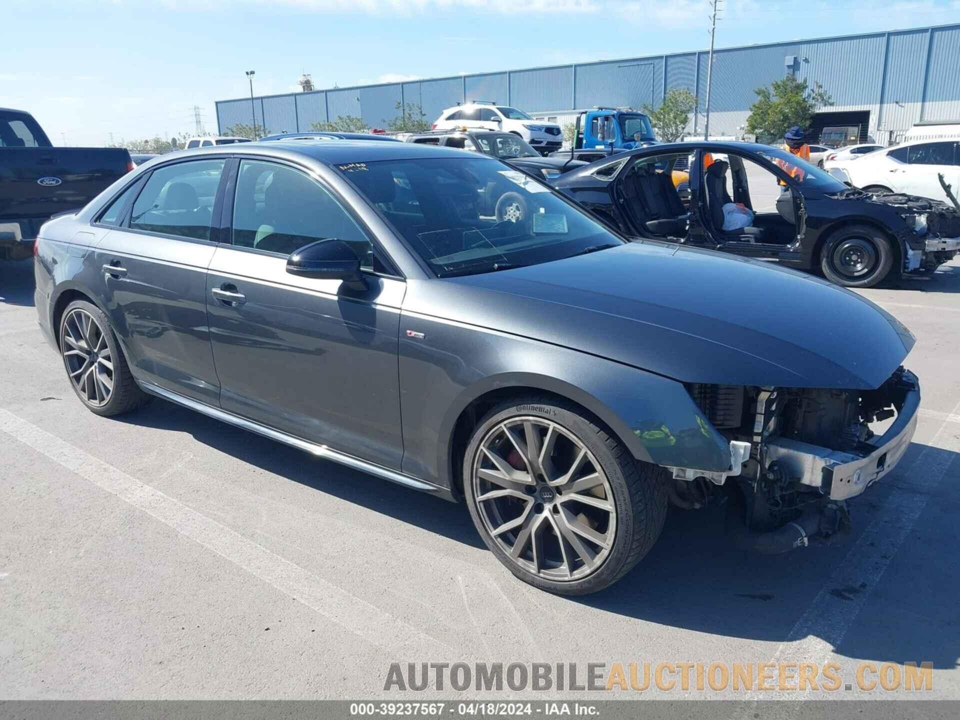 WAUENAF46KA062701 AUDI A4 2019